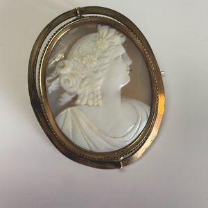 Antique Cameo Brooch Early 1900's